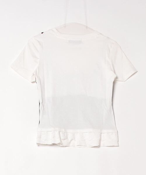 .KOM（ドットコム）の「A'GEM/9 × .kom 『.KOMZ/ドットケーオーエムゼット』 /リボンキャミ×フリルTシャツ セットトップス（Tシャツ/カットソー・レディース・ブラック/レッド・FREE）」の14枚目の写真