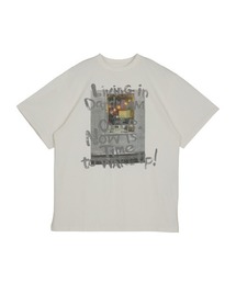 Ameri（アメリ）の「GRAFFITI THOUGHT TEE（Tシャツ/カットソー）」 - WEAR