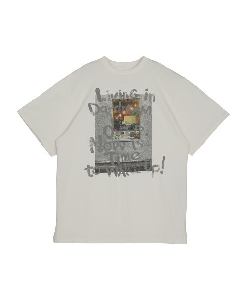 ꧁新 品꧂⚛️ AMERI アメリ デザインカットソー 新 品꧂⚛️ AMERI アメリ デザインカットソー GRAFFITI THOUGHT