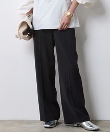 CHIC STYLE | ストレートワイドパンツ＜大きいサイズ有＞シックスタイル(スラックス)