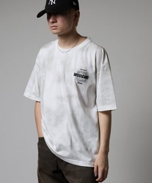 FUNALIVE（ファンアライブ）の「ムラ感両面プリントクルーネックTシャツ（Tシャツ/カットソー・メンズ）」