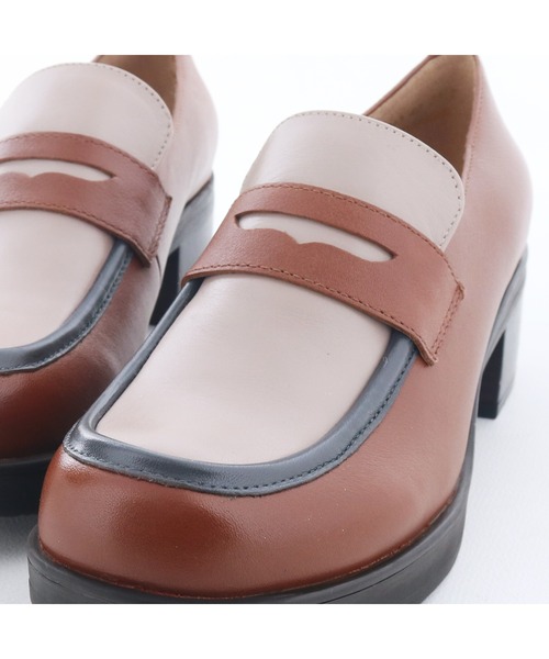 あしながおじさん（アシナガオジサン）の「防滑│コインローファー　2810593（ローファー・レディース・ブラック/ブラウン系その他/ダークブラウン/ベージュ系その他・24cm/24.5cm/22.5cm/23cm/23.5cm）」の9枚目の写真