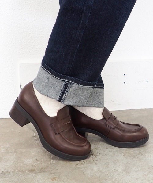 あしながおじさん（アシナガオジサン）の「防滑│コインローファー　2810593（ローファー・レディース・ブラック/ブラウン系その他/ダークブラウン/ベージュ系その他・24cm/24.5cm/22.5cm/23cm/23.5cm）」の17枚目の写真