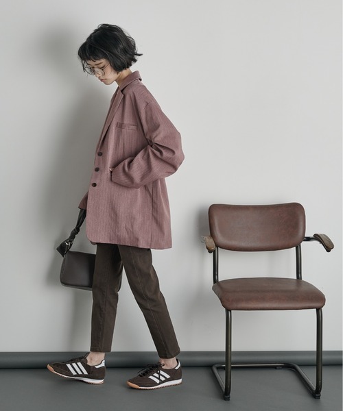 SAINT LAURENT ヘリンボーン テーラードジャケット Yves Saint Laurent イヴサンローラン yves saint laurent