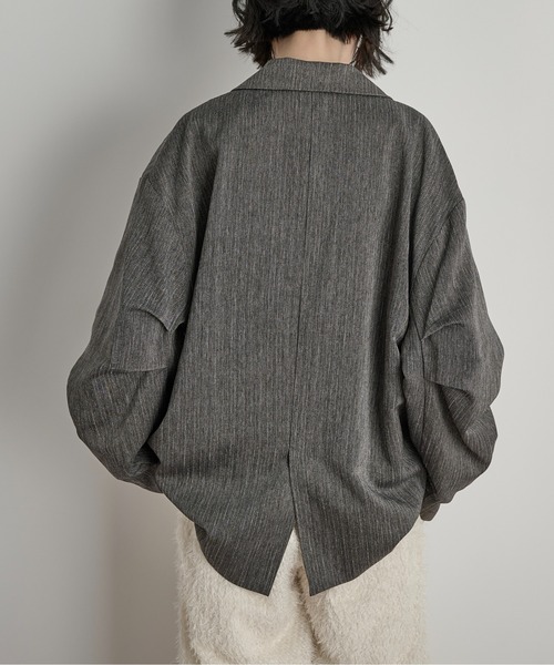 セール】ヘリンボーンタックスリーブテーラードジャケット（テーラード