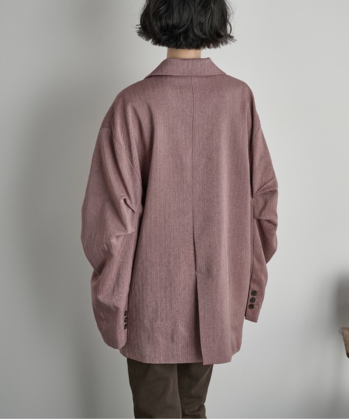 タグ付✨ ドレステリア ヘリンボーンRELAXジャケット ダブルテーラード XL タグ付✨ ドレステリア ヘリンボーンRELAXジャケット ダブルテーラード