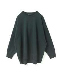 mizuiro ind クルーネックワイドプルオーバー