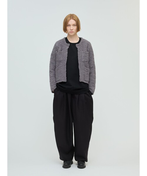 mizuiro ind クルーネックワイドプルオーバー（ニット/セーター