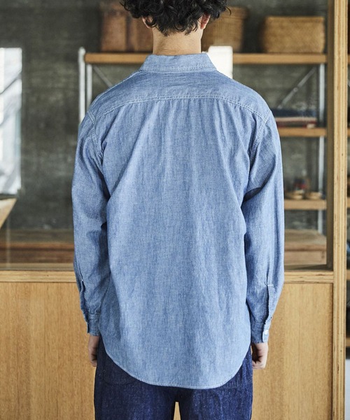 orSlow/オアスロウ CHAMBRAY WORK SHIRT シャツ（シャツ