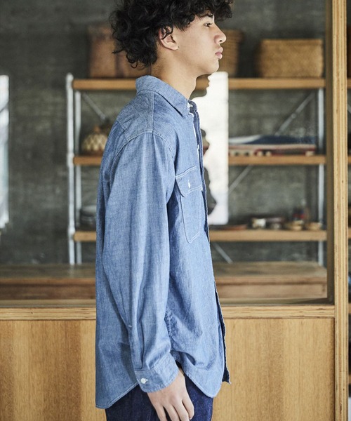 orSlow/オアスロウ CHAMBRAY WORK SHIRT シャツ（シャツ/ブラウス