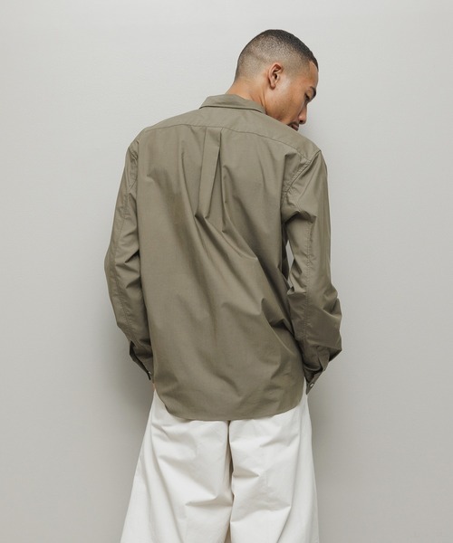 BAL（バル）の「FROG BUTTON SHIRT（シャツ/ブラウス・メンズ・ブルー/ブラック/オリーブ・3/2/1）」の7枚目の写真