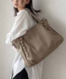 ベルトハンドル2wayトートバッグ