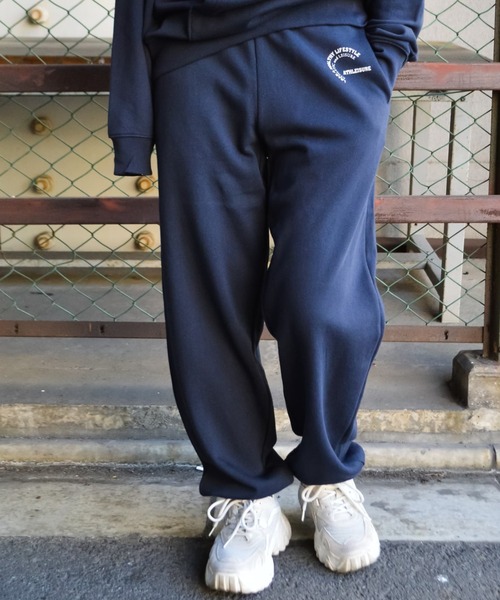 MODISH GAZE(モディシュガゼ)の「【MODISH GAZE】裏毛スウェットパンツ(ATHLEISURE)(スウェットパンツ・メンズ・オートミール/ブラック/杢グレー/グリーン/ネイビー・MEDIUM)」の5枚目の写真
