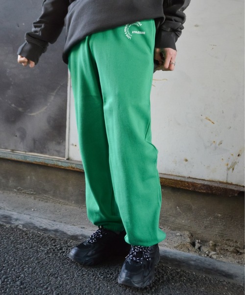 MODISH GAZE(モディシュガゼ)の「【MODISH GAZE】裏毛スウェットパンツ(ATHLEISURE)(スウェットパンツ・メンズ・オートミール/ブラック/杢グレー/グリーン/ネイビー・MEDIUM)」の16枚目の写真