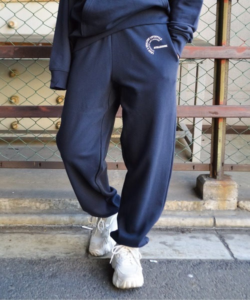 MODISH GAZE(モディシュガゼ)の「【MODISH GAZE】裏毛スウェットパンツ(ATHLEISURE)(スウェットパンツ・メンズ・オートミール/ブラック/杢グレー/グリーン/ネイビー・MEDIUM)」の18枚目の写真