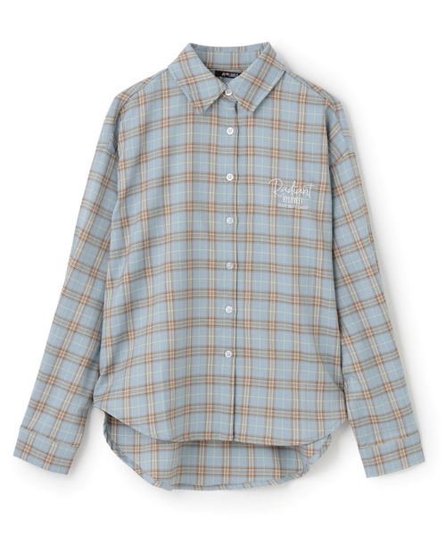 by LOVEiT(バイラビット)の「チェックルーズシャツ(シャツ/ブラウス・キッズ・ピンク/ブルー・160cm/150cm/140cm/130cm/120cm)」の13枚目の写真