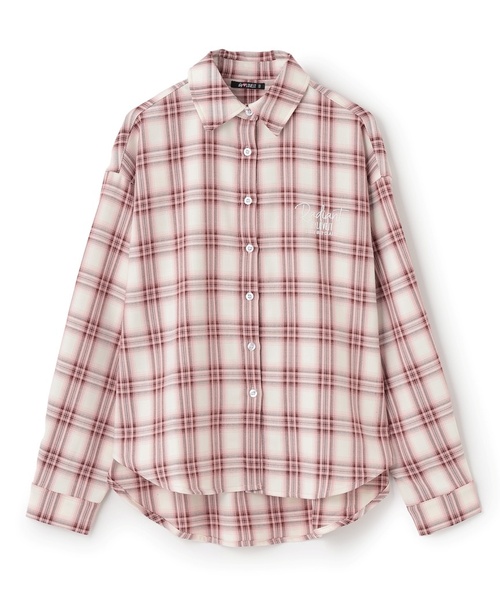 by LOVEiT(バイラビット)の「チェックルーズシャツ(シャツ/ブラウス・キッズ・ピンク/ブルー・160cm/150cm/140cm/130cm/120cm)」の14枚目の写真