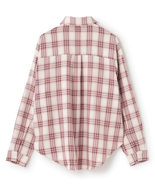 by LOVEiT(バイラビット)の「チェックルーズシャツ(シャツ/ブラウス・キッズ・ピンク/ブルー・160cm/150cm/140cm/130cm/120cm)」の15枚目の写真