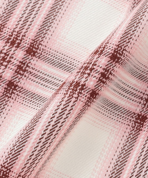 by LOVEiT(バイラビット)の「チェックルーズシャツ(シャツ/ブラウス・キッズ・ピンク/ブルー・160cm/150cm/140cm/130cm/120cm)」の19枚目の写真