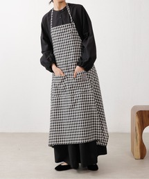 emesuelee（エメスーリー）の「コットンリネンエプロン（エプロン）」