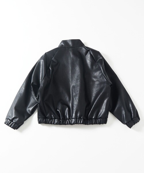 UMBROアンブロ 別注 レザレット スタンドカラー ブルゾン フリークスストア UMBRO × FREAK'S STORE/アンブロ 別注 LEATHERETTE STAND COLLAR