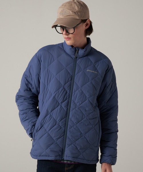 Eddie Bauer（エディーバウアー）の「ライトダウンジャケット（ダウンジャケット/コート・メンズ・ブラック/オリーブ/ブルー・S/M/L/XL/XXL）」の3枚目の写真