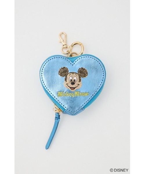 ミッキーポーチえむ エム ジップ ペンケース 赤 DMZ-401 テンヨー M-ZIP ディズニー