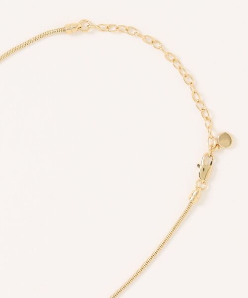 EMPORIO ARMANI（エンポリオアルマーニ）の「エンポリオ・アルマーニ アクセサリー レディース ネックレス ゴールド EGS3265710（ネックレス・レディース・ゴールド・FREE）」の3枚目の写真