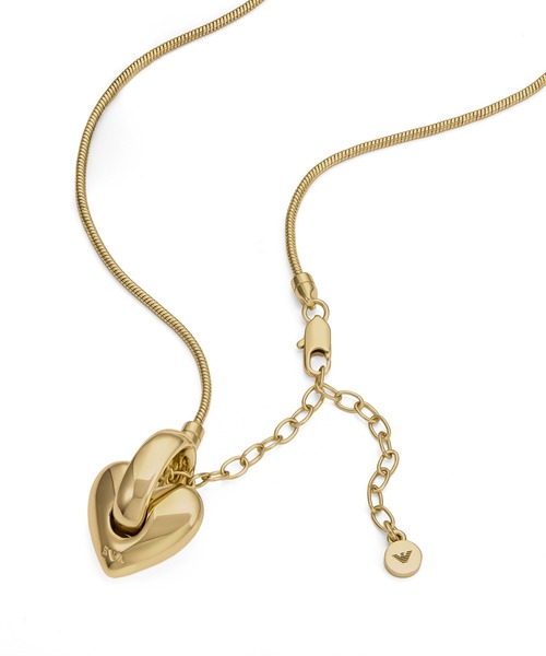 EMPORIO ARMANI（エンポリオアルマーニ）の「エンポリオ・アルマーニ アクセサリー レディース ネックレス ゴールド EGS3265710（ネックレス・レディース・ゴールド・FREE）」の5枚目の写真