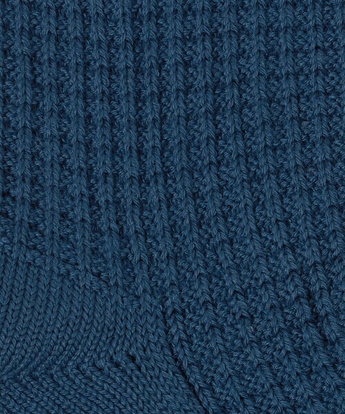 ROTOTO(ロトト)の「<ROTOTO>ワッフル クルーソックス(ソックス/靴下・メンズ・オレンジ/オリーブ/コバルトブルー・M)」の7枚目の写真