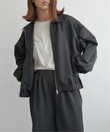 ジャージZIPアップブルゾン
