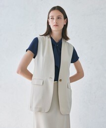 超美品 ポールスチュアート レディース ゴルフ ベスト スカート 上下セット 超美品♡ ポールスチュアート レディース ゴルフ ベスト スカート 上下