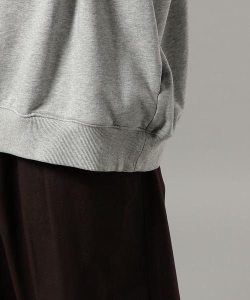 RAGEBLUE(レイジブルー)の「コンバーチブルポロスウェット(スウェット・メンズ・グレー/ブラック・MEDIUM/LARGE)」の5枚目の写真