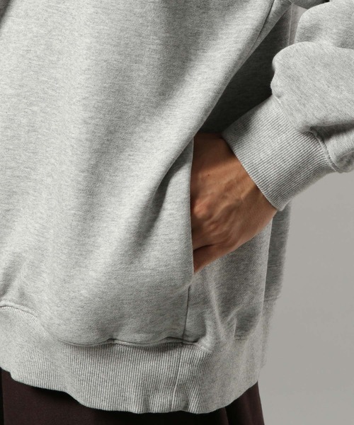 RAGEBLUE(レイジブルー)の「コンバーチブルポロスウェット(スウェット・メンズ・グレー/ブラック・MEDIUM/LARGE)」の4枚目の写真