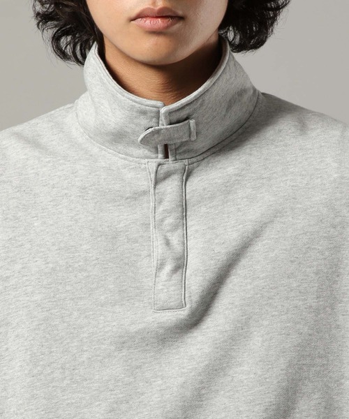 RAGEBLUE(レイジブルー)の「コンバーチブルポロスウェット(スウェット・メンズ・グレー/ブラック・MEDIUM/LARGE)」の3枚目の写真