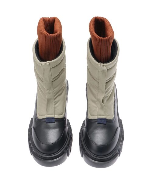UN3D.（アンスリード）の「UN3D. SOLE RIB DOCKING BOOTS / UN3D.ソールリブドッキングブーツ（ブーツ・レディース・ベージュ/ブラック・36/37/38）」の15枚目の写真