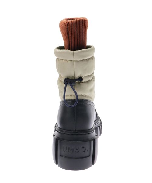UN3D.（アンスリード）の「UN3D. SOLE RIB DOCKING BOOTS / UN3D.ソールリブドッキングブーツ（ブーツ・レディース・ベージュ/ブラック・36/37/38）」の18枚目の写真
