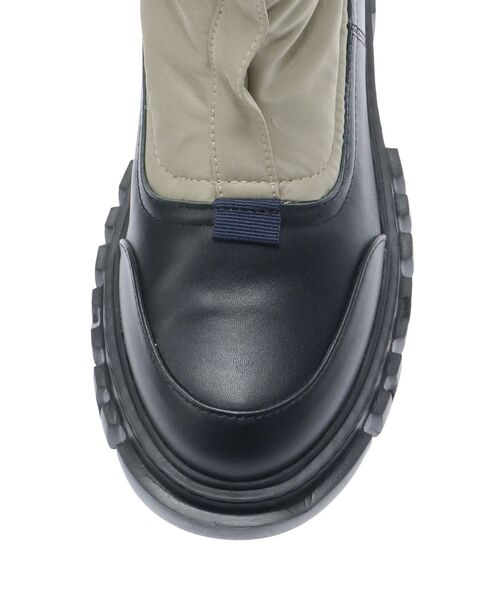 UN3D.（アンスリード）の「UN3D. SOLE RIB DOCKING BOOTS / UN3D.ソールリブドッキングブーツ（ブーツ・レディース・ベージュ/ブラック・36/37/38）」の19枚目の写真