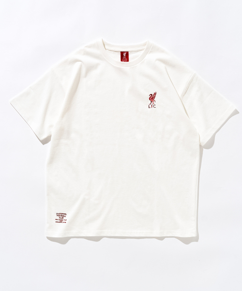 Liverpool FC(リバプールエフシー)の「【Liverpool FC / リバプール FC】 3D METALLIC PRINT Tシャツ(Tシャツ/カットソー・メンズ・ホワイト/ブラック/レッド・SMALL/MEDIUM/LARGE/X-LARGE)」の2枚目の写真