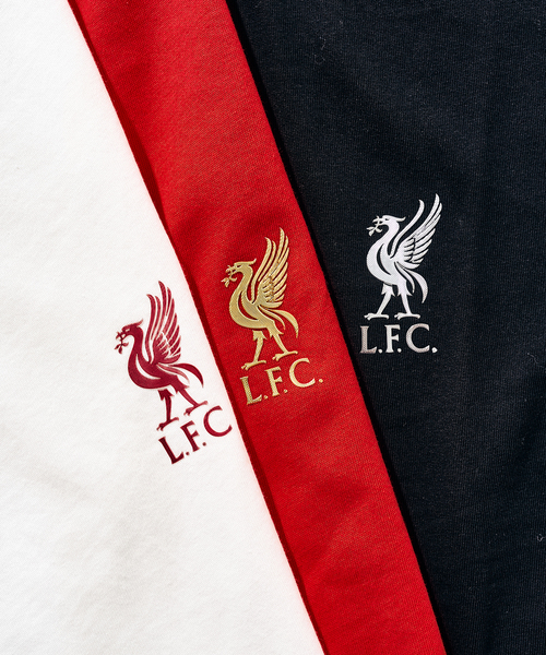 Liverpool FC / リバプール FC】 3D METALLIC PRINT Tシャツ（T