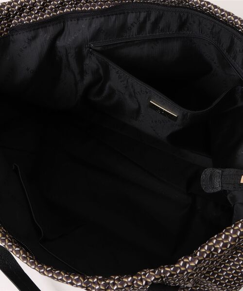 SAC'S BARJean（サックスバージーン）の「【VISONA/ヴィソナ】 HAND BAG L（ハンドバッグ・レディース・ベージュ系その他/ブラック・FREE）」の3枚目の写真