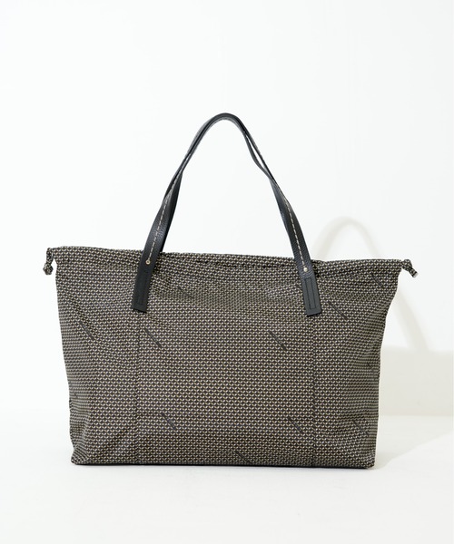 SAC'S BARJean（サックスバージーン）の「【VISONA/ヴィソナ】 HAND BAG L（ハンドバッグ・レディース・ベージュ系その他/ブラック・FREE）」の13枚目の写真