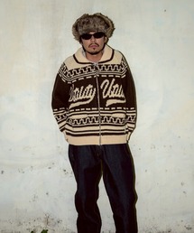 【EFFECTEN】Utility cowichan sweater