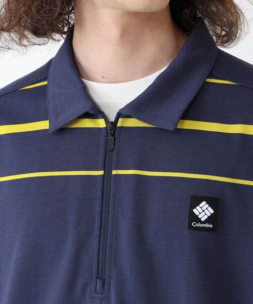 Columbia(コロンビア)の「Columbia/メンズ キャロリーナアベニュー ハーフジップポロ ポロシャツ 速乾 UVカット/コロンビア(ポロシャツ・メンズ・グリーン/ネイビー/ホワイト/ブラック・XL/L/S/M)」の15枚目の写真