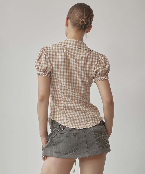 SCULPTOR（スカルプター）の「Cottage Open Blouse（シャツ/ブラウス・レディース・アイボリー・LARGE/MEDIUM/SMALL/X-SMALL）」の9枚目の写真