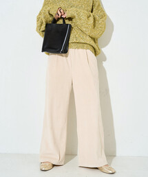 限定展開 カット コーデュロイ パンツ