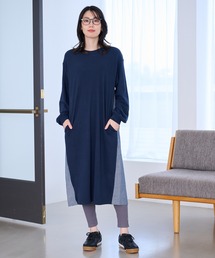 Arnold Palmer（アーノルドパーマー）の「マシュマロ天竺 ドッキングワンピース（ワンピース）」