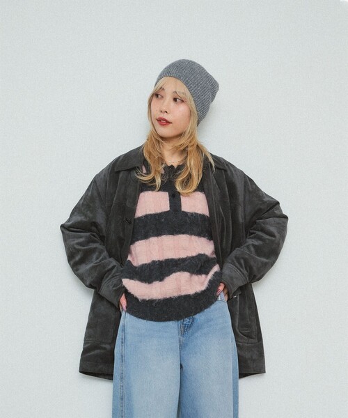 フェイク スエード ハーフ コート（その他アウター）｜Ray BEAMS（レイ