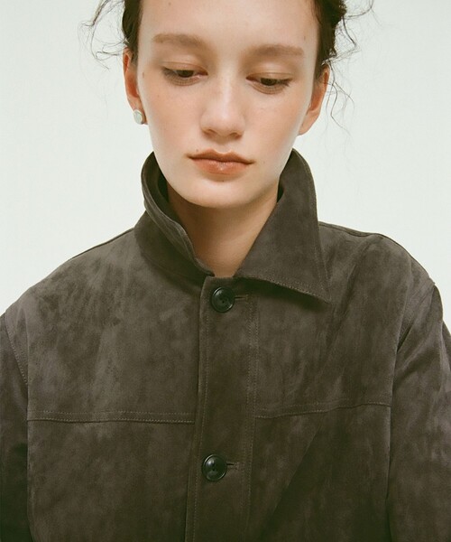 フェイク スエード ハーフ コート（その他アウター）｜Ray BEAMS（レイ