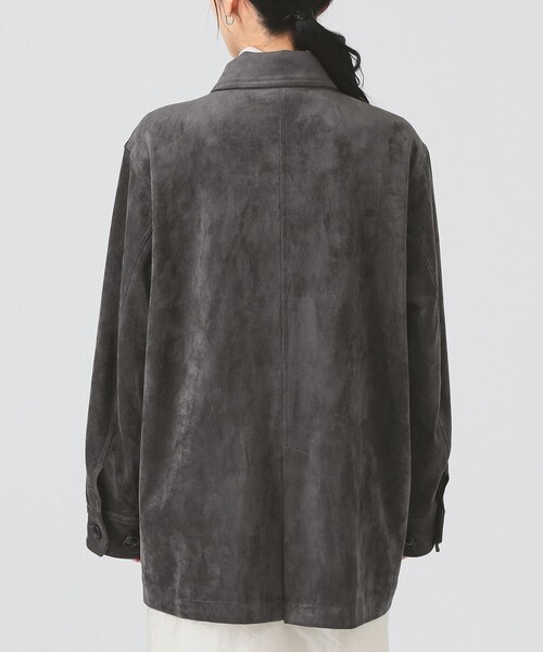 BEAMS ウルトラスェードコート　定価141.000円(税抜) COAT STOLE［Ultrasuede® NU］ – MICHAIL GKINIS AOYAMA